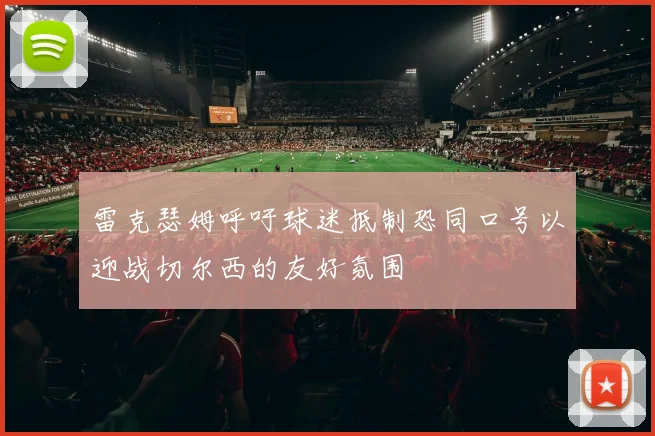 雷克瑟姆呼吁球迷抵制恐同口号以迎战切尔西的友好氛围